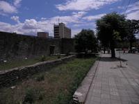Festungsmauer in Elbasan