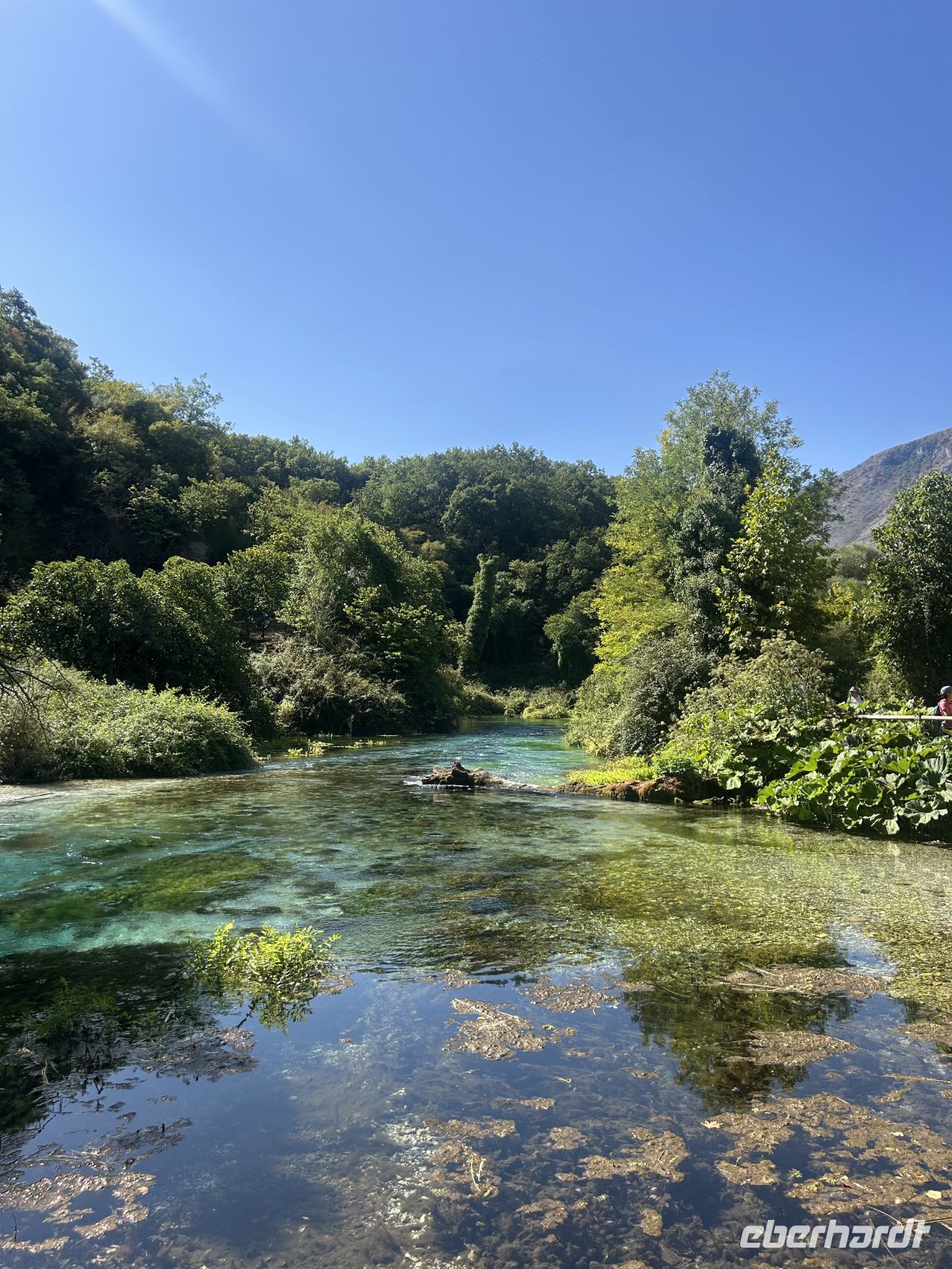 Glasklarer Fluss