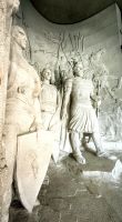 Skanderbeg in Übergröße in Kruje