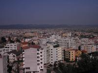 Tirana: Blick vom Hotel Chateau Linza
