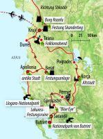 Unsere Reiseroute