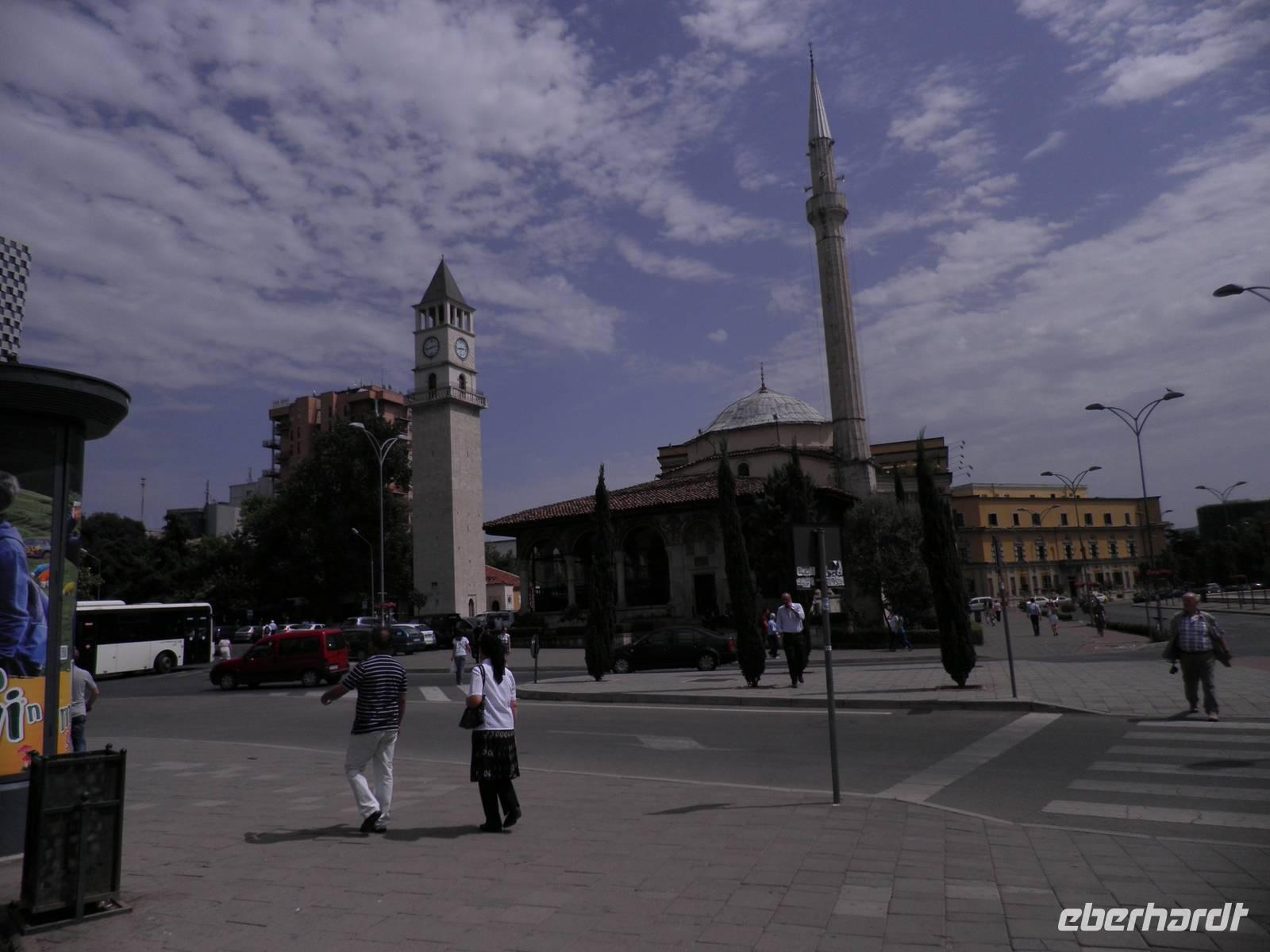 Zentrum von Tirana