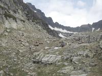Wanderung im Vall d'Incles - erste Schneeballschlacht