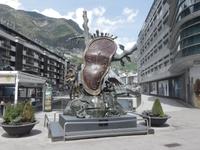 Andorra la Vella - Salvador Dalí Skulptur
