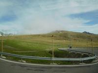 Wetter in Andorra - auf der einen Seite Wolken auf der anderen Sonne