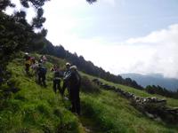 Wanderung Vall del Riu - der Aufstieg