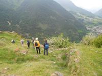 Wanderung Vall del Riu - Abstieg nach Canillo