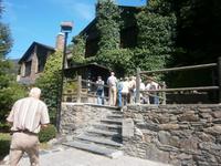 Beim Mittagessen in der schönen Borda