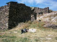 Das verlassene Bergdorf Bordes de l'Ariana