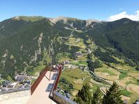 Aussichtspunkt Mirador Roc Del Quer bei Canillo in Andorra