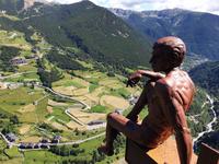 Aussichtspunkt Mirador Roc Del Quer bei Canillo in Andorra