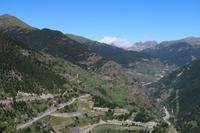 Aussichtspunkt Mirador Roc Del Quer bei Canillo in Andorra
