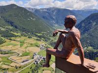 Aussichtspunkt Mirador Roc Del Quer bei Canillo in Andorra