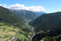 Aussichtspunkt Mirador Roc Del Quer bei Canillo in Andorra