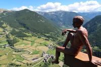 Aussichtspunkt Mirador Roc Del Quer bei Canillo in Andorra