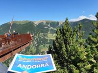 Aussichtspunkt Mirador Roc Del Quer bei Canillo in Andorra