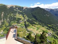 Aussichtspunkt Mirador Roc Del Quer bei Canillo in Andorra