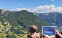 Aussichtspunkt Mirador Roc Del Quer bei Canillo in Andorra