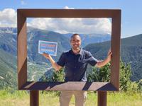 Aussichtspunkt Mirador Roc Del Quer bei Canillo in Andorra