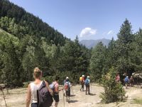 Wandern bei fast 30 Grad - ungewöhnlich für die Pyrenäen
