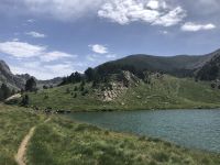 Baden im Bergsee - Estany de Baix - 