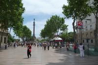 Kolumbussäule am Ende der Ramblas
