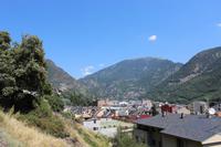 Ausblick in die Berge von Andorra