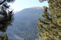 Panoramablick in die Pyrenäen