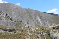 Abstieg in den Pyrenäen