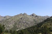 Blick auf die Pyrenäen