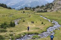 Fluss im Nationalpark von Andorra