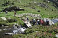 kleine HÃŒrde vor Tristaina-Seen