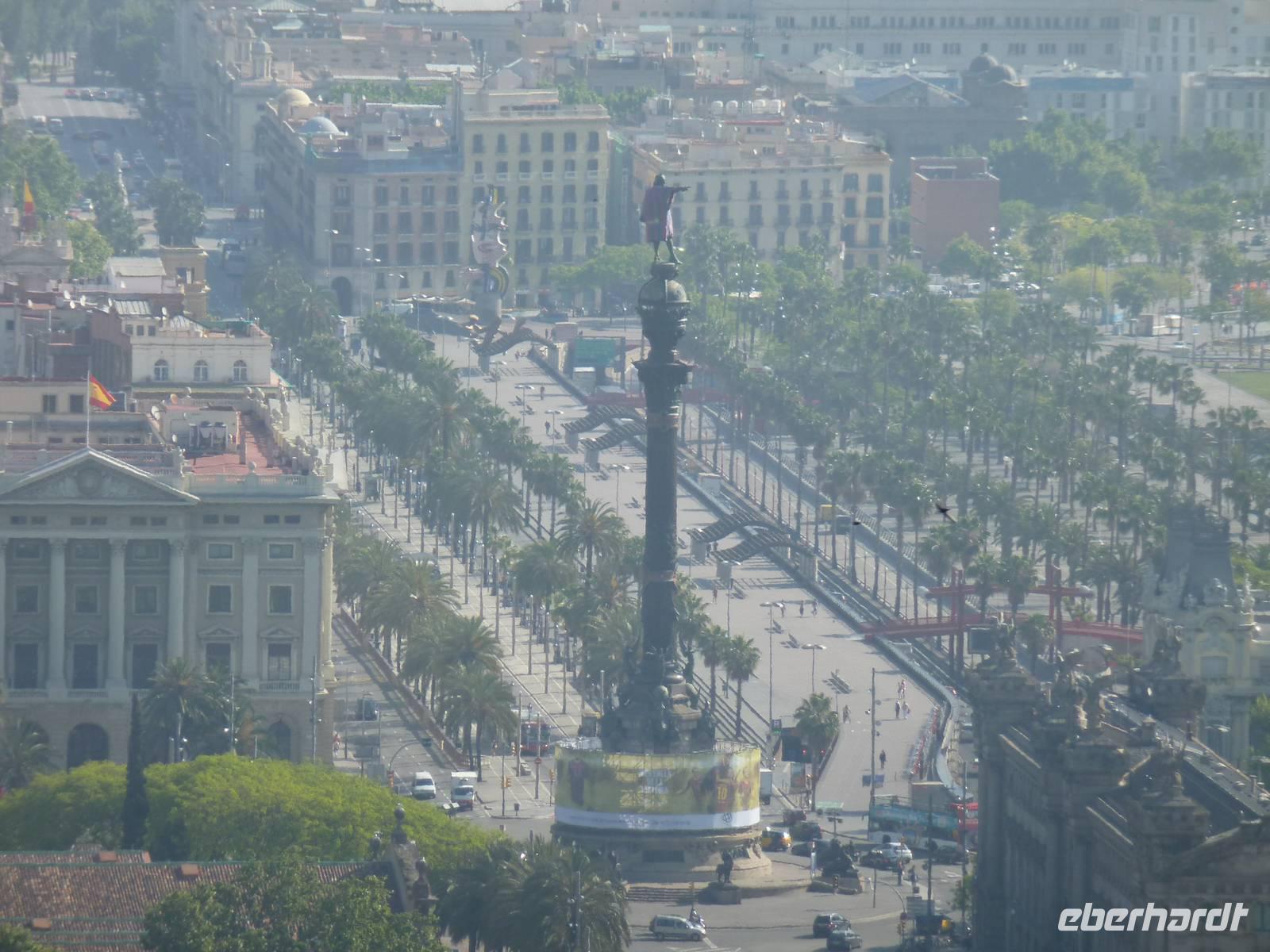 Barcelona - Kolumbus Statur