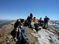 Gipfelbesteigung geschafft: 2912 Meter