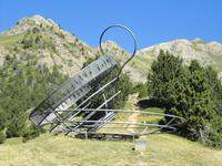 andorranische Kunst am Coll de la Botella