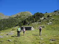 Genusswanderer an der Refugi