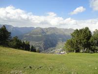 Blick auf die Berge bei Soldeu