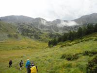 auf dem Weg zur Schutzhütte Refugi Estany del Siscaro 