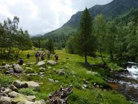 am Madriu Fluss angekommen