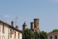 Blick zur Burg in 