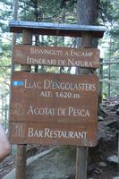 Schild zum See