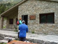 an der Schutzhütte