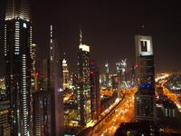Dubai bei Nacht
