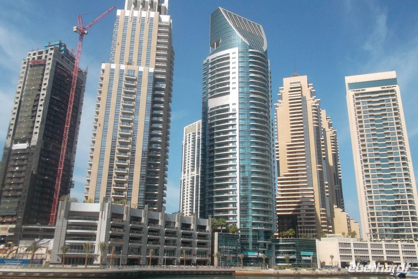 Dubai, an der Marina