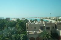 in der Monorail auf Jumeirah Palm