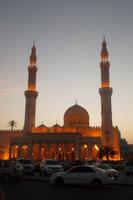 abendliche Moschee in Dubai