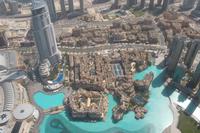 Blick vom Burj Khalifa