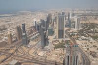 Blick vom Burj Khalifa