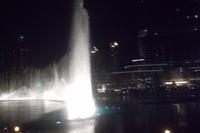 abendliche Lichtshow Dubai Mall