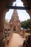 Buddha-Umgang im Wat Chai Watthanaram 